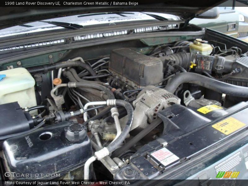 Charleston Green Metallic / Bahama Beige 1998 Land Rover Discovery LE