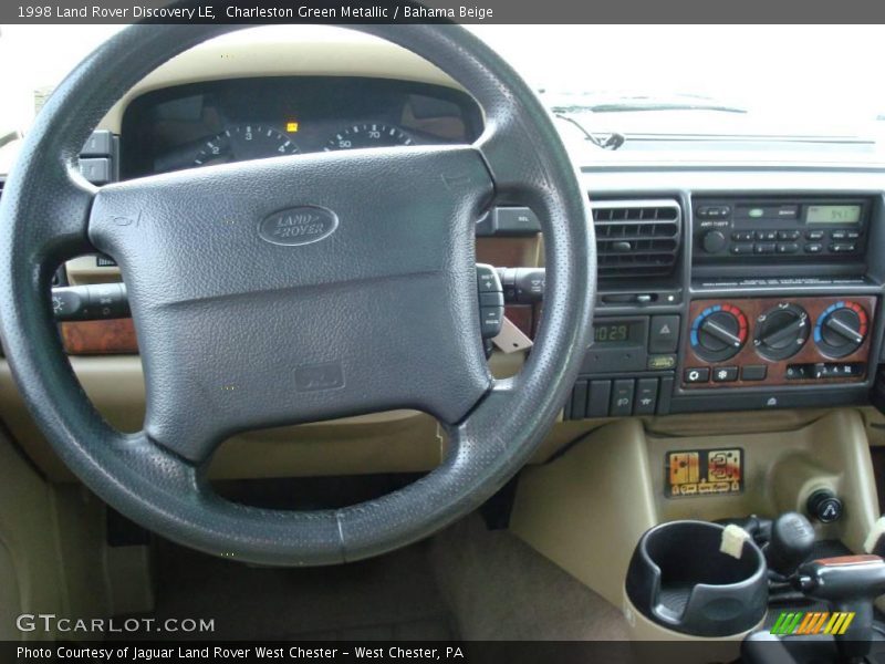 Charleston Green Metallic / Bahama Beige 1998 Land Rover Discovery LE