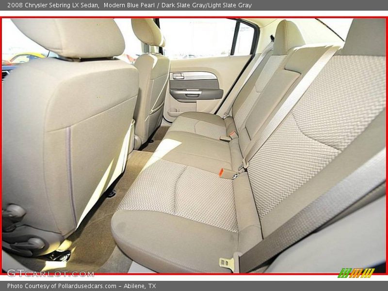 Modern Blue Pearl / Dark Slate Gray/Light Slate Gray 2008 Chrysler Sebring LX Sedan
