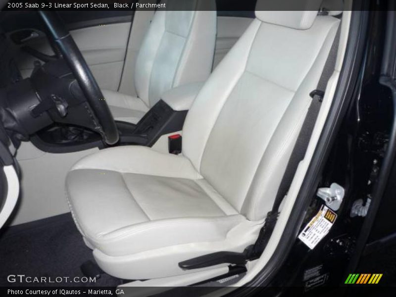 Black / Parchment 2005 Saab 9-3 Linear Sport Sedan