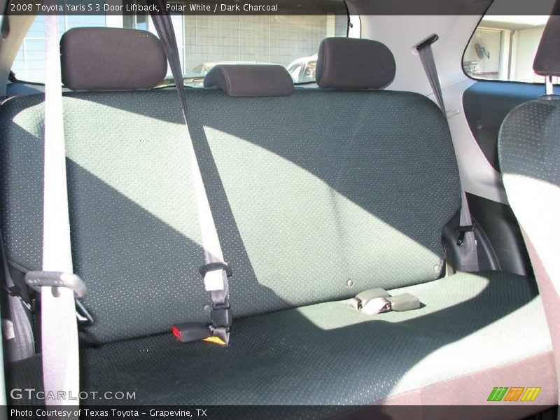 Polar White / Dark Charcoal 2008 Toyota Yaris S 3 Door Liftback