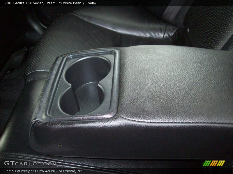 Premium White Pearl / Ebony 2008 Acura TSX Sedan