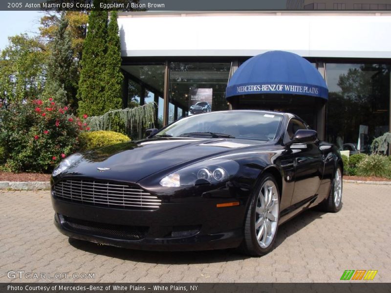 Eggplant / Bison Brown 2005 Aston Martin DB9 Coupe