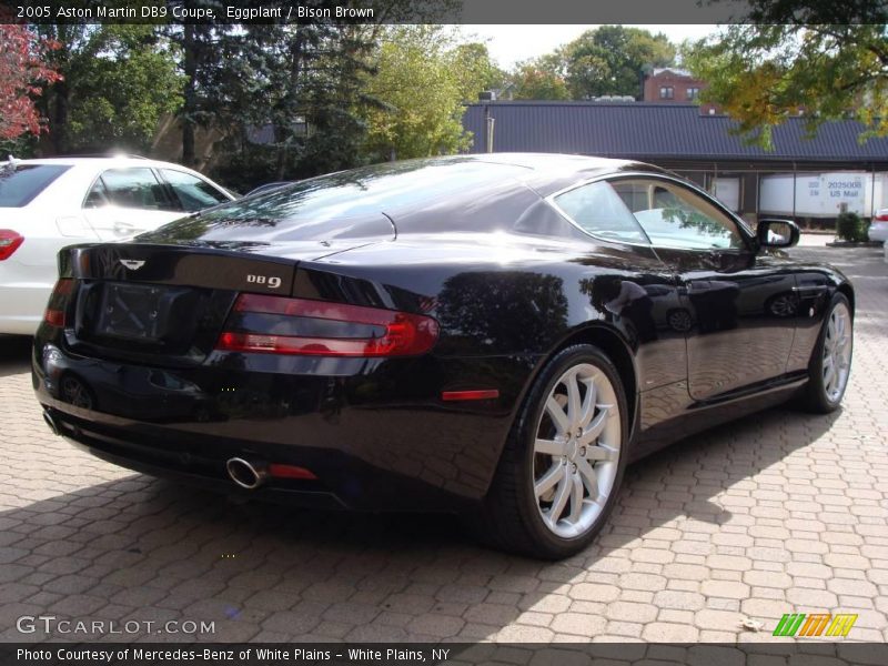 Eggplant / Bison Brown 2005 Aston Martin DB9 Coupe