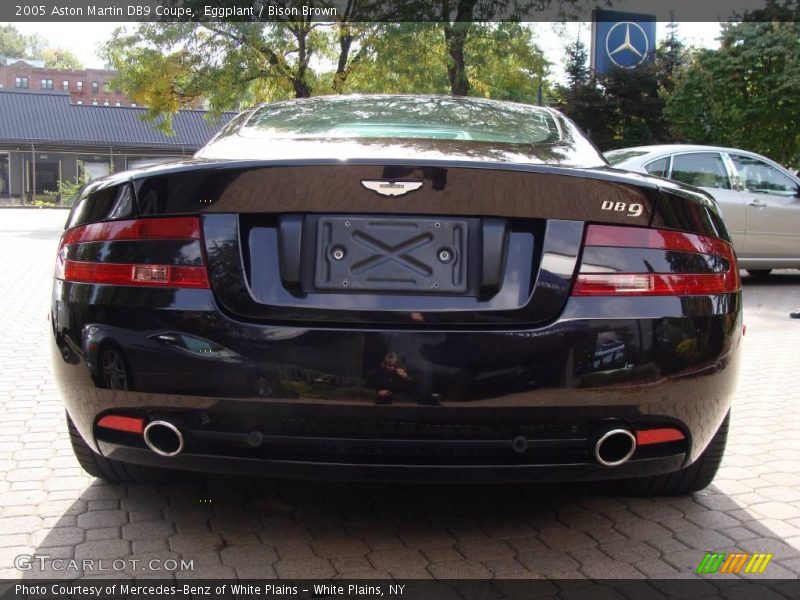 Eggplant / Bison Brown 2005 Aston Martin DB9 Coupe