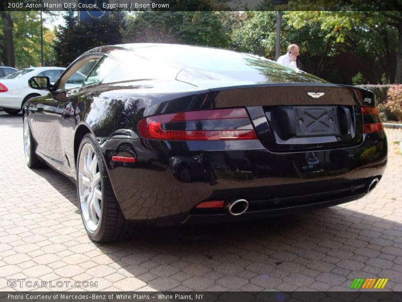 Eggplant / Bison Brown 2005 Aston Martin DB9 Coupe