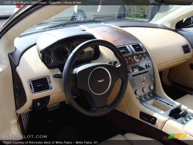 Eggplant / Bison Brown 2005 Aston Martin DB9 Coupe
