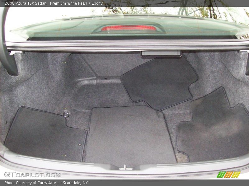 Premium White Pearl / Ebony 2008 Acura TSX Sedan