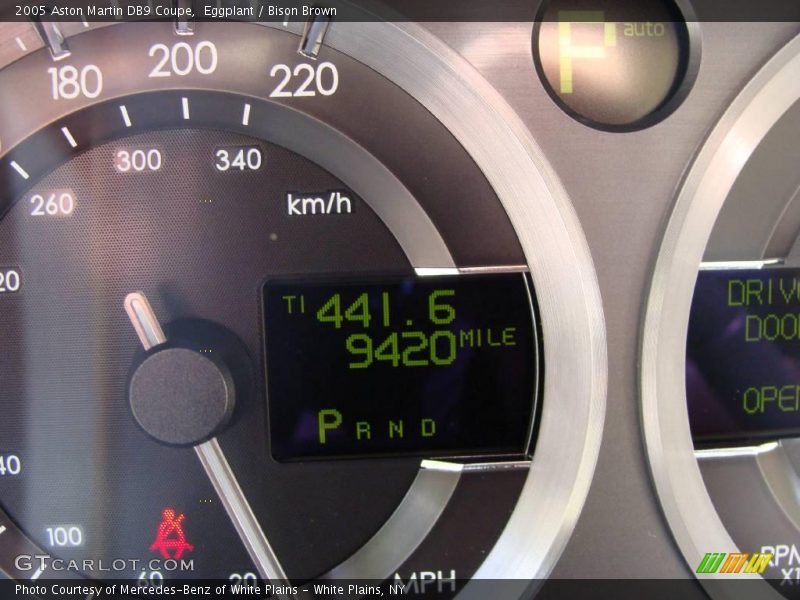 Eggplant / Bison Brown 2005 Aston Martin DB9 Coupe
