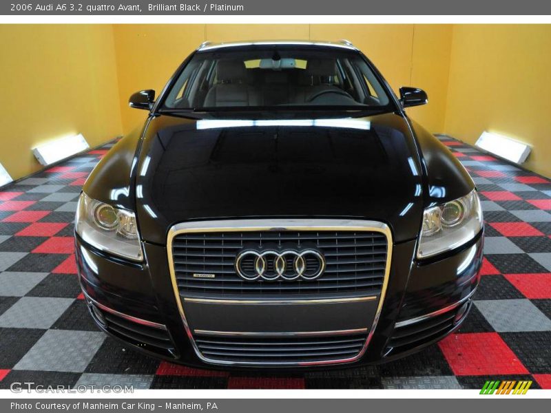 Brilliant Black / Platinum 2006 Audi A6 3.2 quattro Avant
