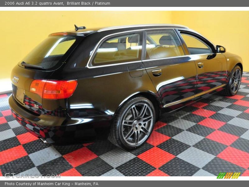 Brilliant Black / Platinum 2006 Audi A6 3.2 quattro Avant