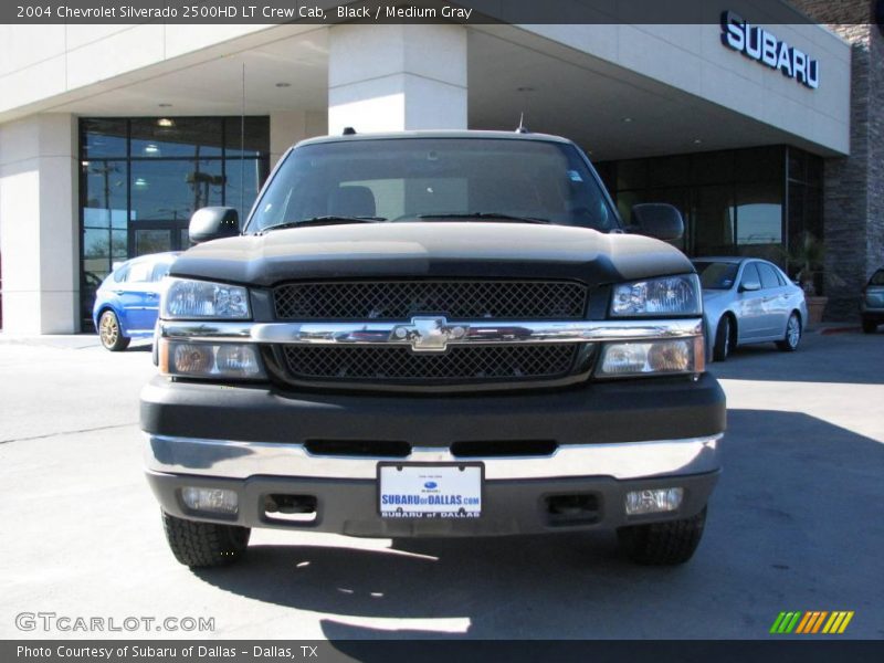 Black / Medium Gray 2004 Chevrolet Silverado 2500HD LT Crew Cab
