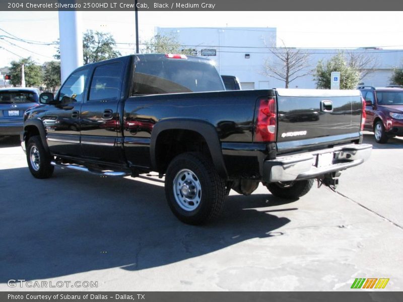 Black / Medium Gray 2004 Chevrolet Silverado 2500HD LT Crew Cab