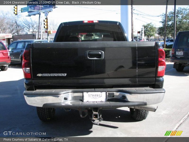 Black / Medium Gray 2004 Chevrolet Silverado 2500HD LT Crew Cab