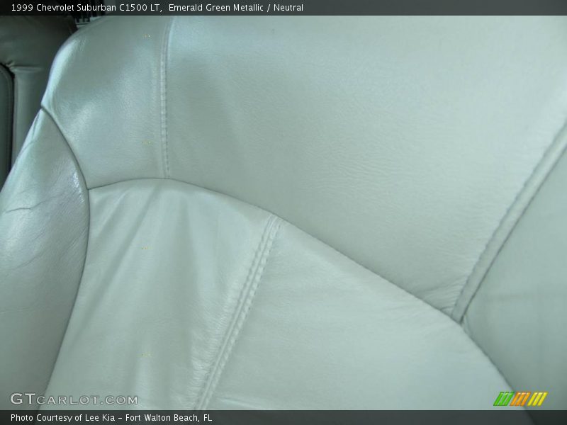 Emerald Green Metallic / Neutral 1999 Chevrolet Suburban C1500 LT