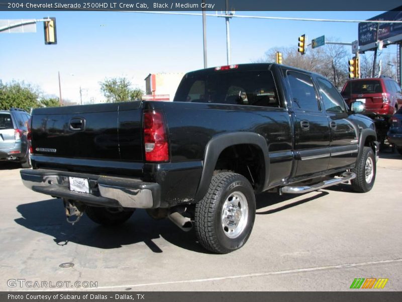 Black / Medium Gray 2004 Chevrolet Silverado 2500HD LT Crew Cab