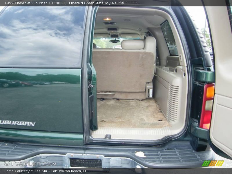 Emerald Green Metallic / Neutral 1999 Chevrolet Suburban C1500 LT