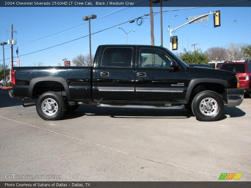 Black / Medium Gray 2004 Chevrolet Silverado 2500HD LT Crew Cab