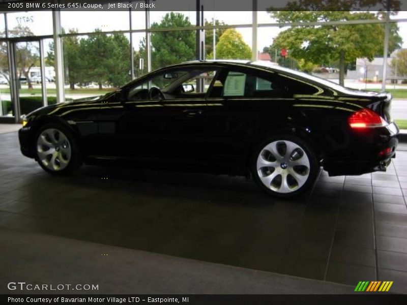 Jet Black / Black 2005 BMW 6 Series 645i Coupe