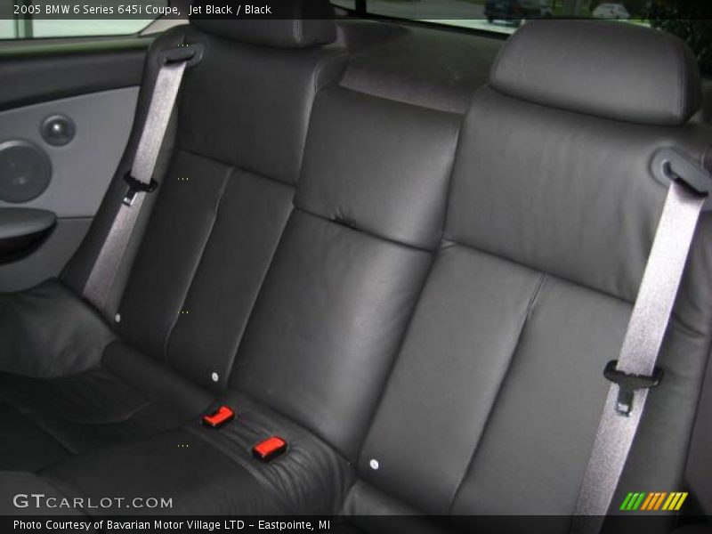 Jet Black / Black 2005 BMW 6 Series 645i Coupe