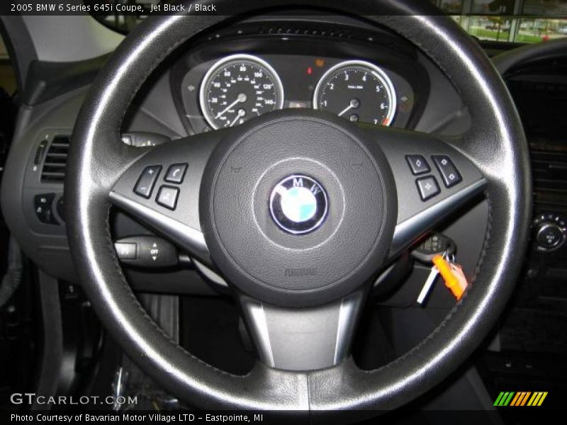 Jet Black / Black 2005 BMW 6 Series 645i Coupe