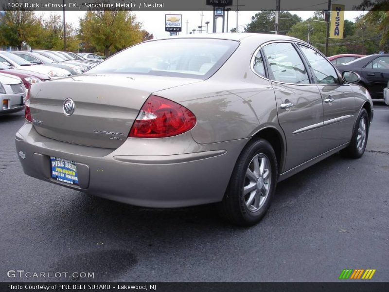Sandstone Metallic / Neutral 2007 Buick LaCrosse CXL