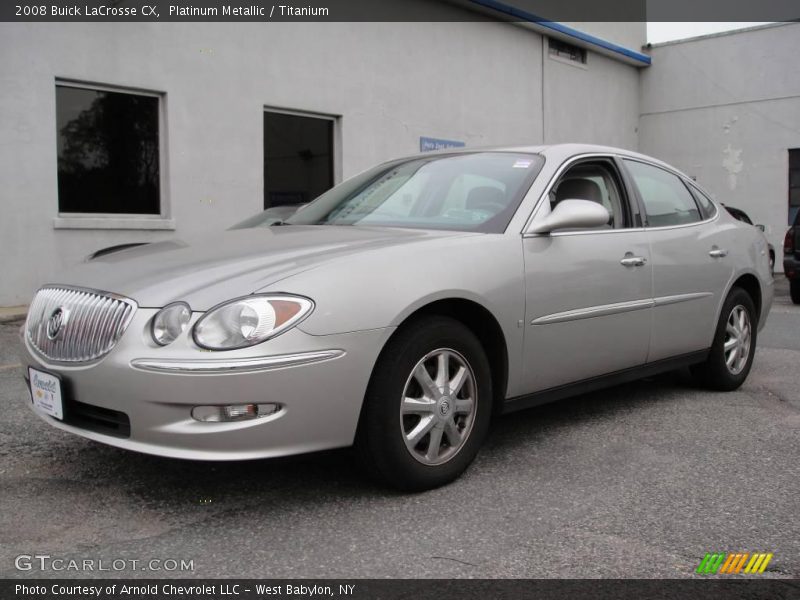 Platinum Metallic / Titanium 2008 Buick LaCrosse CX
