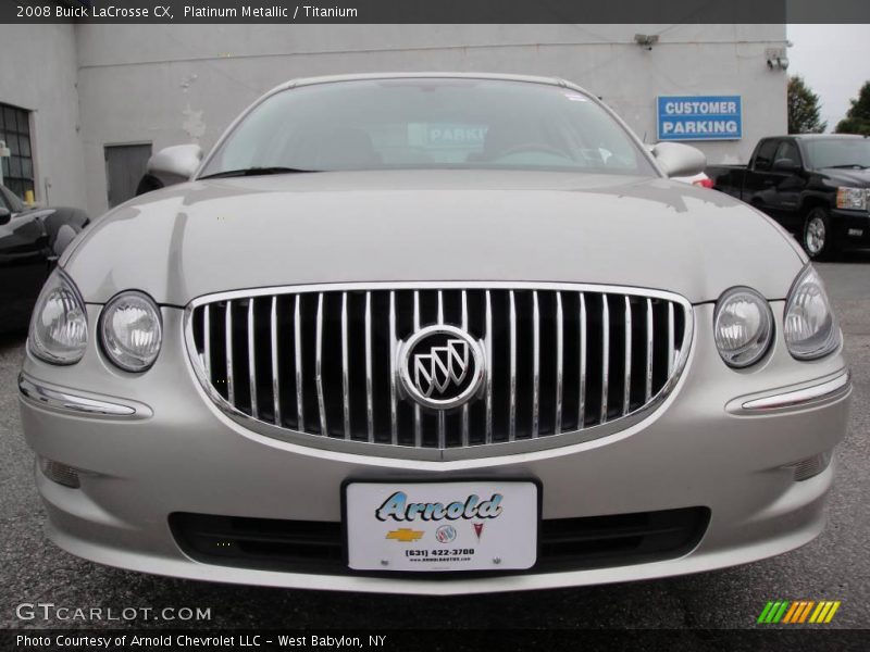 Platinum Metallic / Titanium 2008 Buick LaCrosse CX
