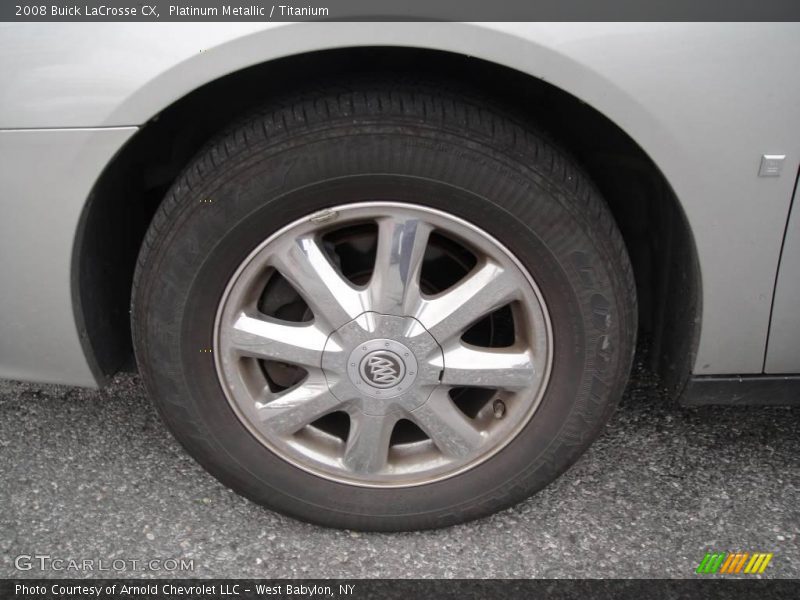 Platinum Metallic / Titanium 2008 Buick LaCrosse CX