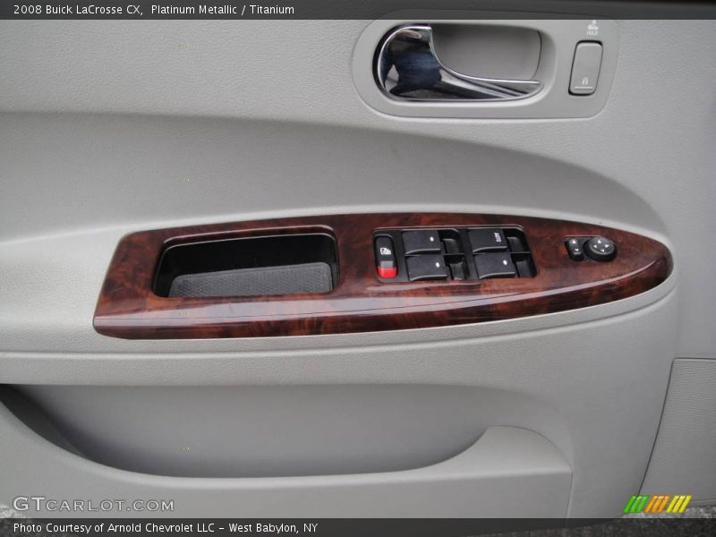 Platinum Metallic / Titanium 2008 Buick LaCrosse CX