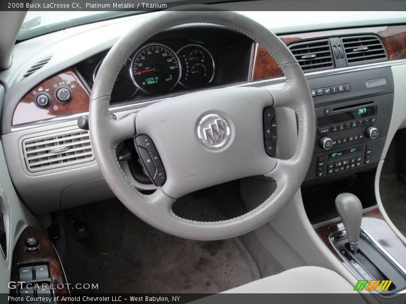 Platinum Metallic / Titanium 2008 Buick LaCrosse CX