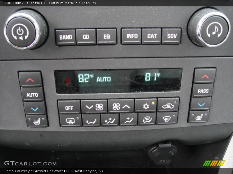 Platinum Metallic / Titanium 2008 Buick LaCrosse CX