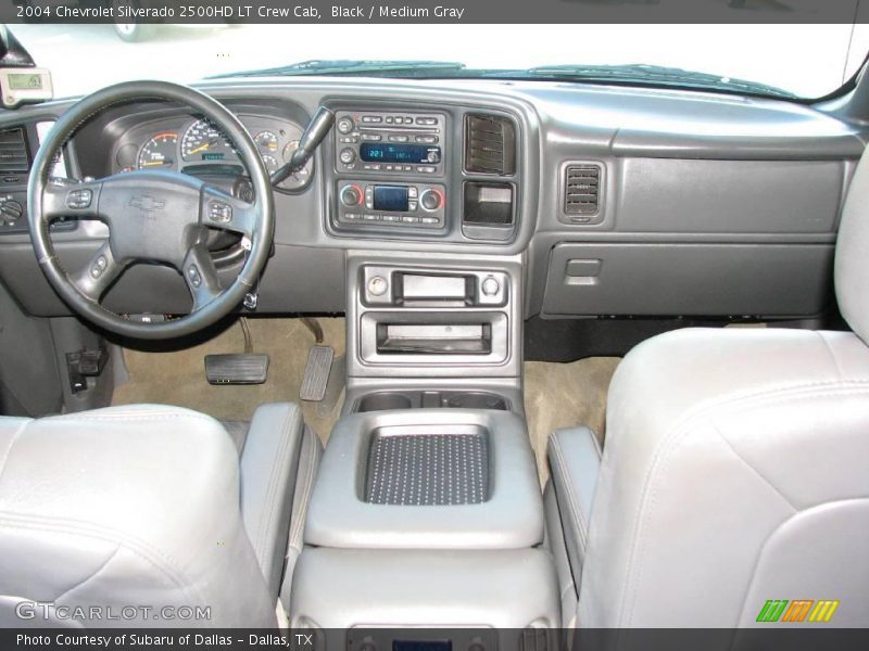 Black / Medium Gray 2004 Chevrolet Silverado 2500HD LT Crew Cab