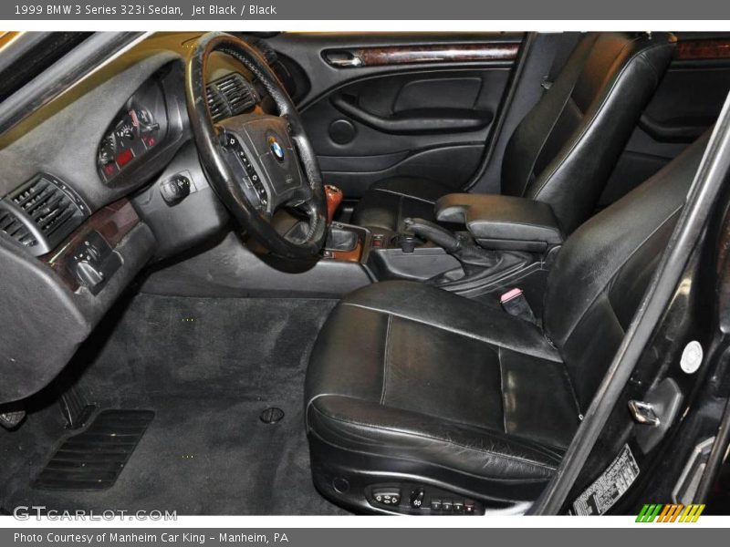 Jet Black / Black 1999 BMW 3 Series 323i Sedan