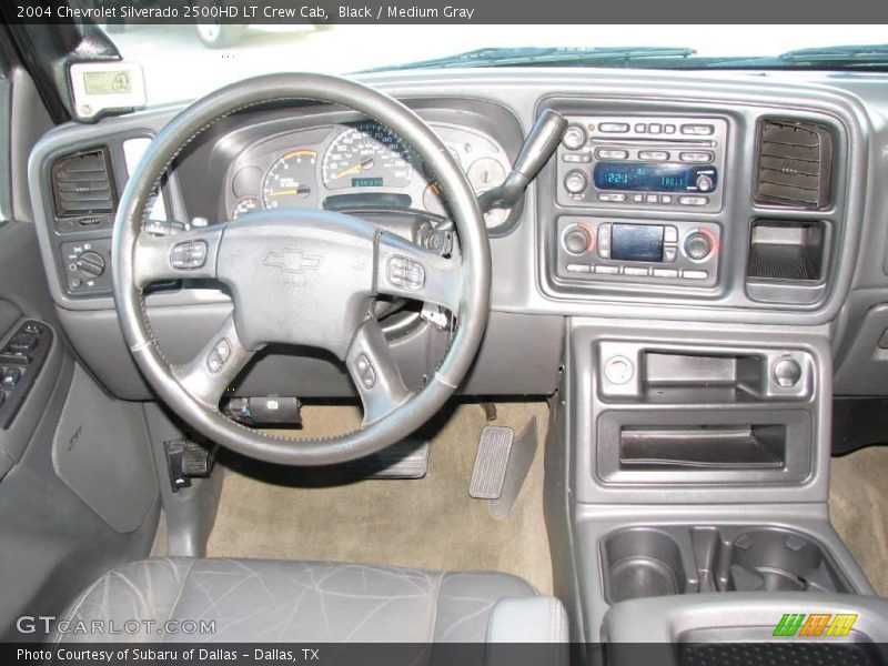 Black / Medium Gray 2004 Chevrolet Silverado 2500HD LT Crew Cab