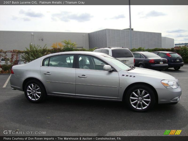 Platinum Metallic / Titanium Gray 2007 Buick Lucerne CXS