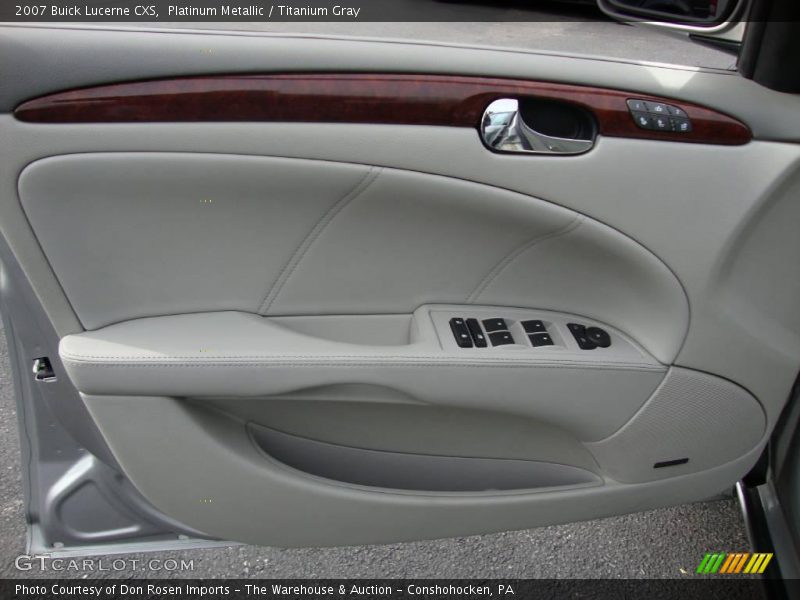 Platinum Metallic / Titanium Gray 2007 Buick Lucerne CXS