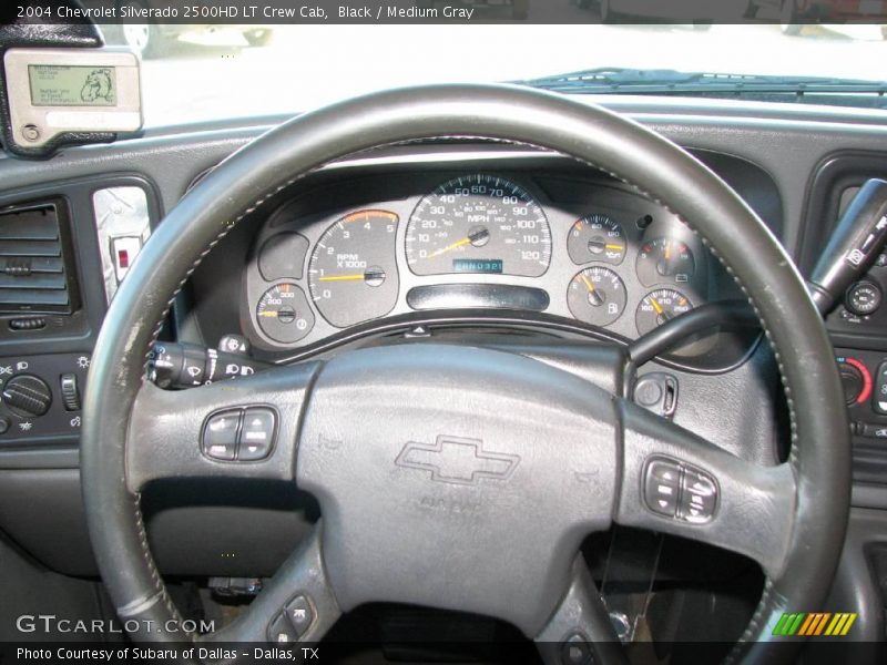 Black / Medium Gray 2004 Chevrolet Silverado 2500HD LT Crew Cab