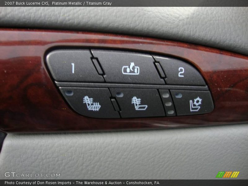 Platinum Metallic / Titanium Gray 2007 Buick Lucerne CXS