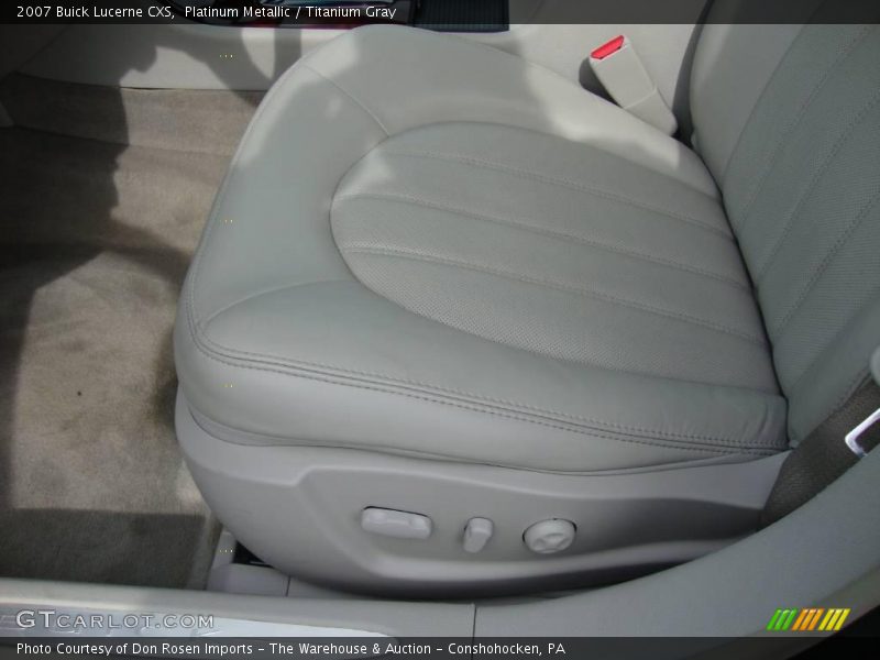 Platinum Metallic / Titanium Gray 2007 Buick Lucerne CXS