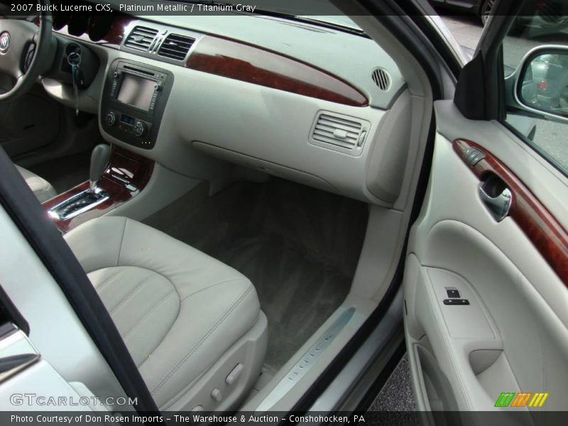 Platinum Metallic / Titanium Gray 2007 Buick Lucerne CXS