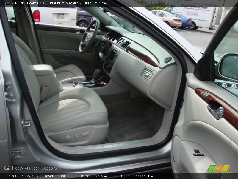 Platinum Metallic / Titanium Gray 2007 Buick Lucerne CXS