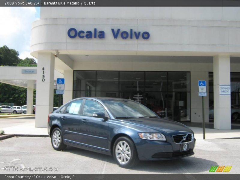 Barents Blue Metallic / Quartz 2009 Volvo S40 2.4i