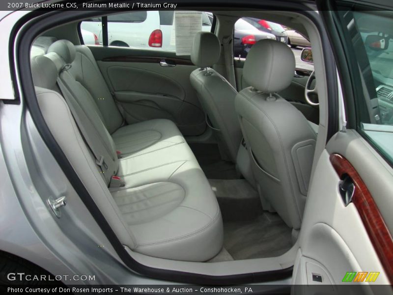 Platinum Metallic / Titanium Gray 2007 Buick Lucerne CXS