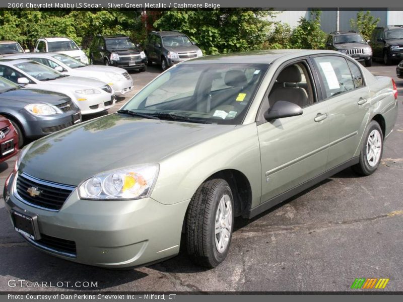Silver Green Metallic / Cashmere Beige 2006 Chevrolet Malibu LS Sedan