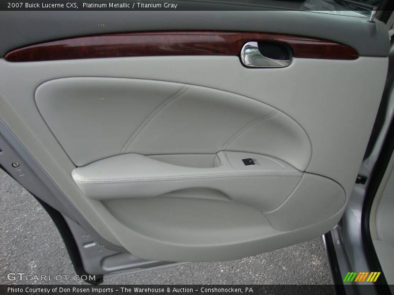 Platinum Metallic / Titanium Gray 2007 Buick Lucerne CXS