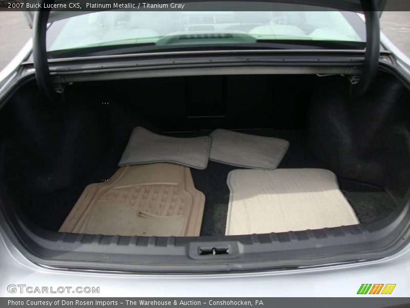 Platinum Metallic / Titanium Gray 2007 Buick Lucerne CXS
