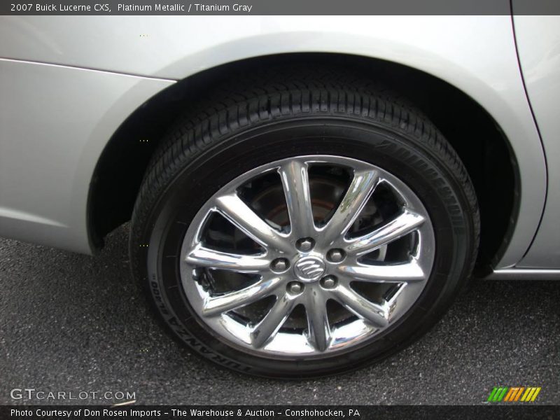 Platinum Metallic / Titanium Gray 2007 Buick Lucerne CXS