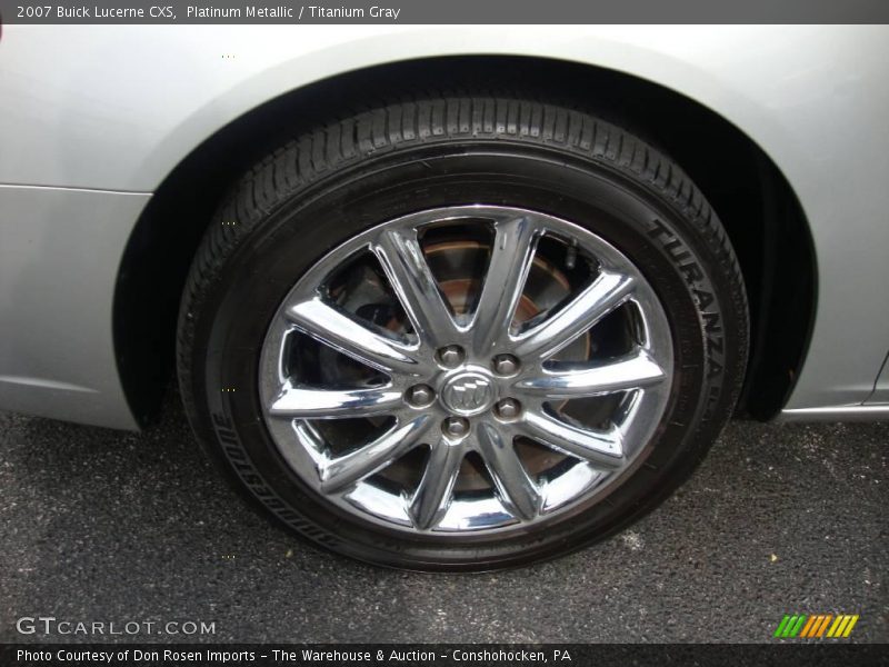 Platinum Metallic / Titanium Gray 2007 Buick Lucerne CXS