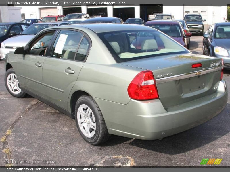 Silver Green Metallic / Cashmere Beige 2006 Chevrolet Malibu LS Sedan